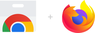 Chrome & Firefox Logos