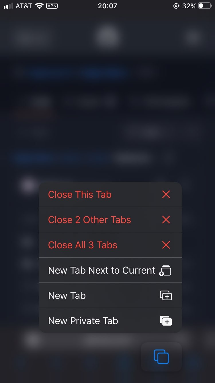 Advanced tab management