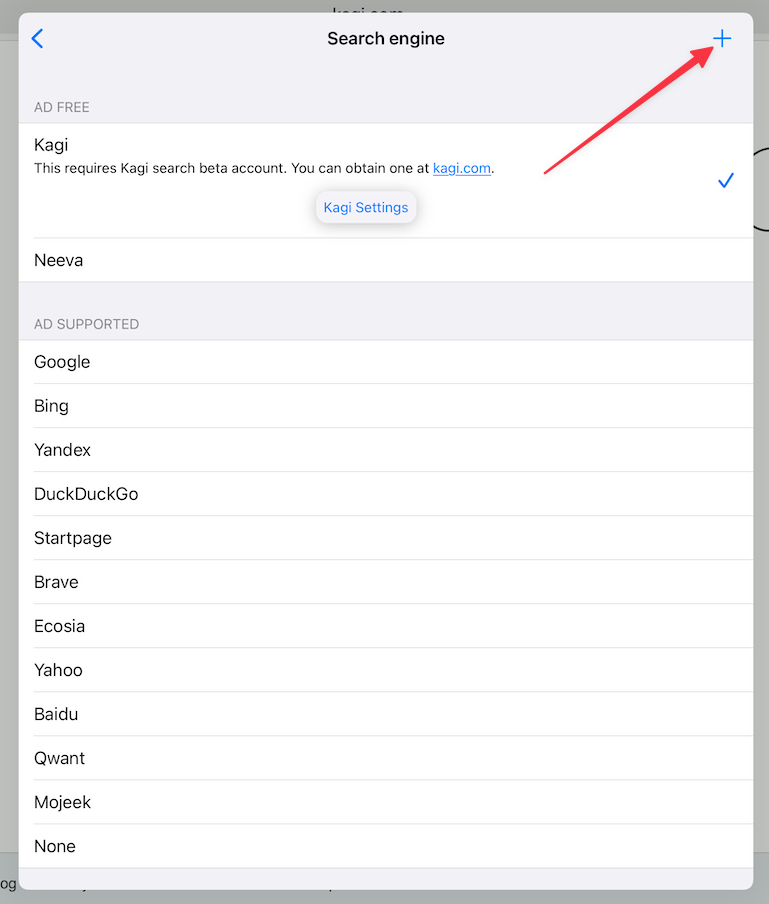 Set iPadOS Search Engine Manually 1