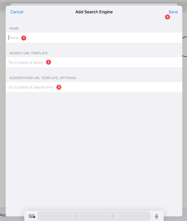 Set iPadOS Search Engine Manually 2