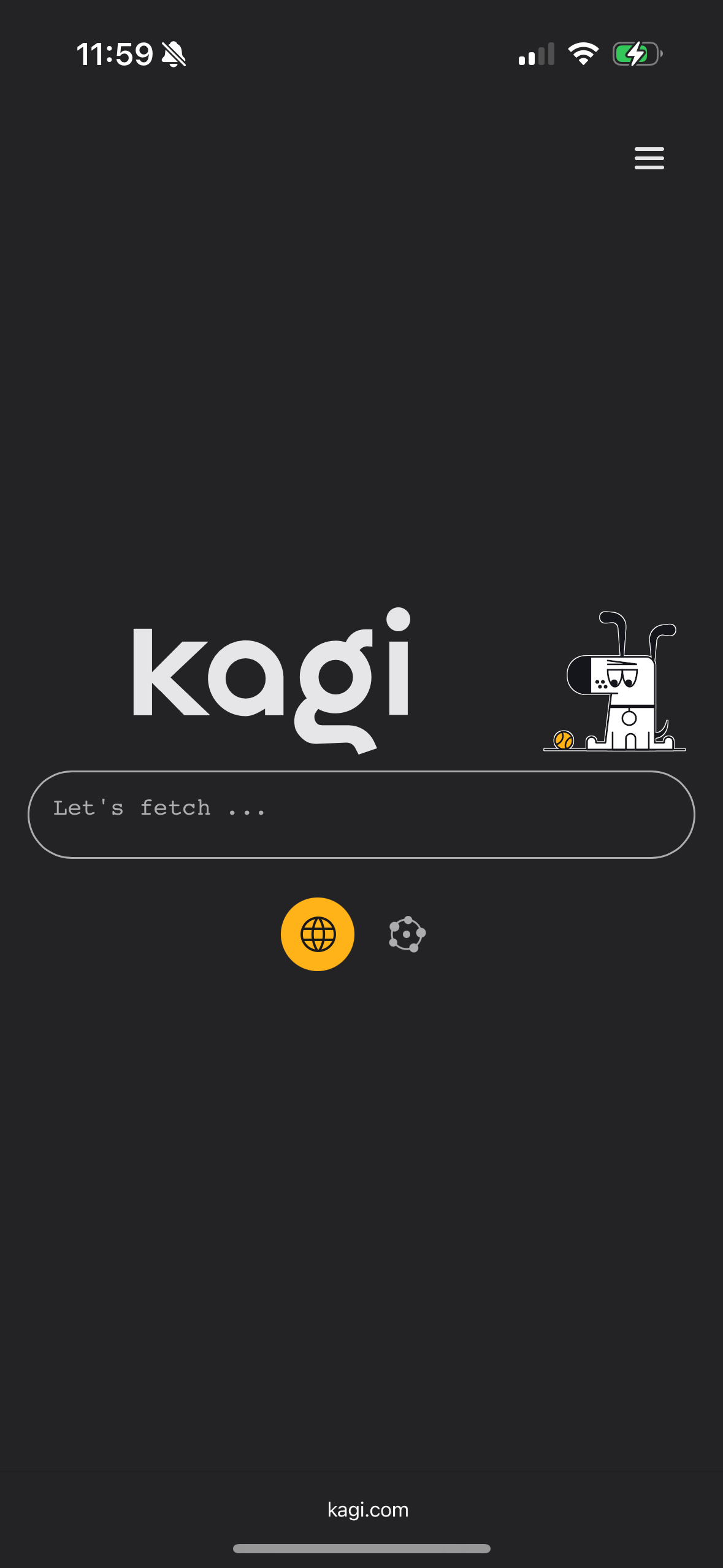 Kagi Gruvbox Dark Theme