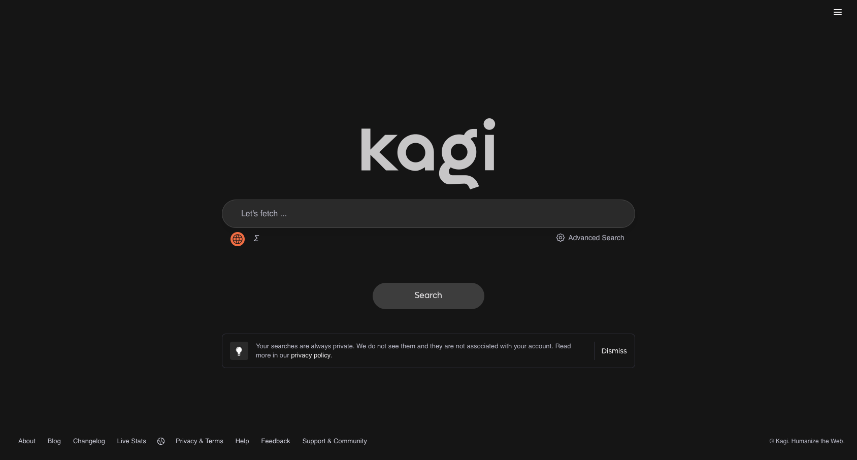 Kagi Oranginum Theme