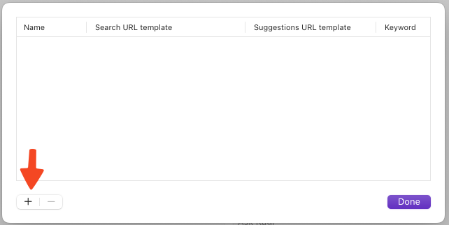Set macOS Search Engine Manually 2