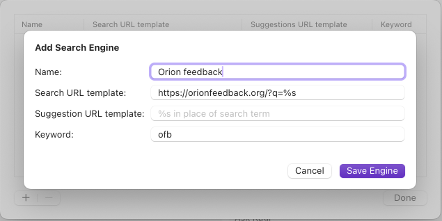 Set macOS Search Engine Manually 3