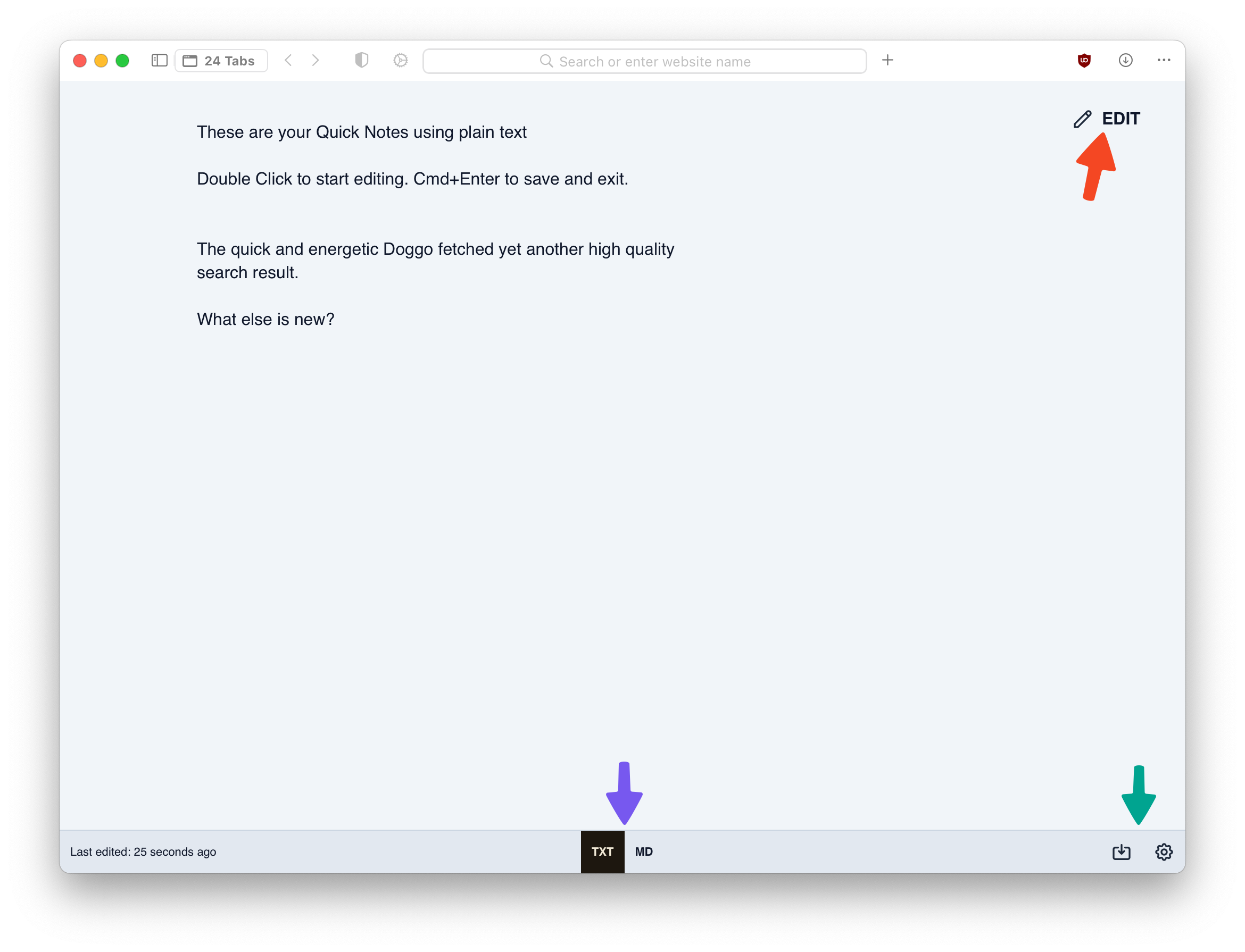 Using Orion Notes
