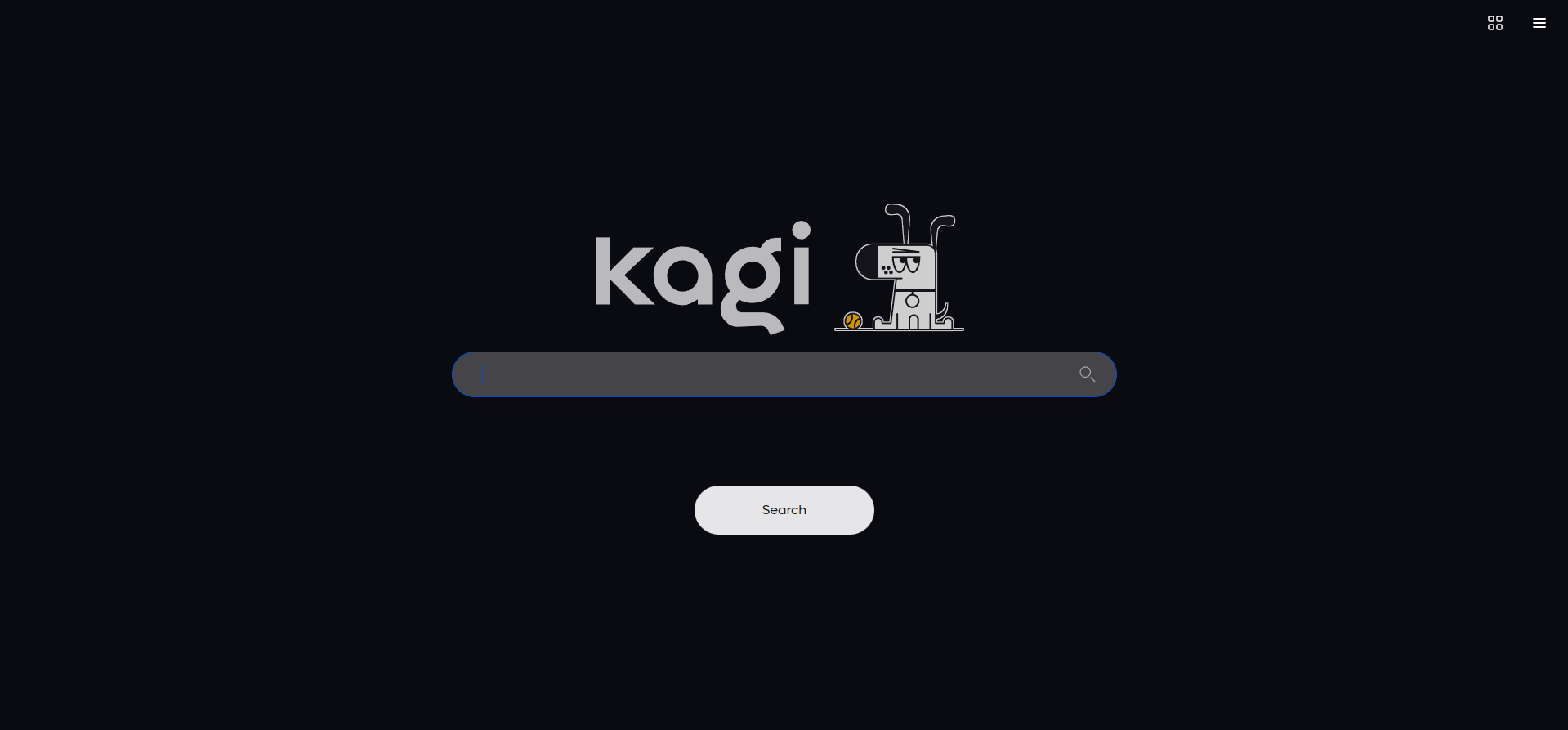 Kagi Courvix Dark Theme